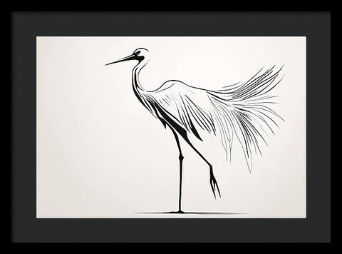 Bird Art 0030 - Framed Print