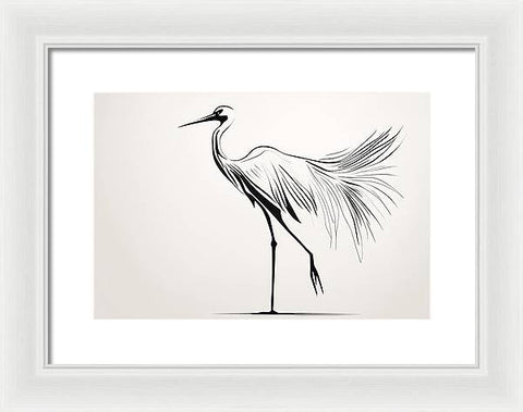 Bird Art 0030 - Framed Print