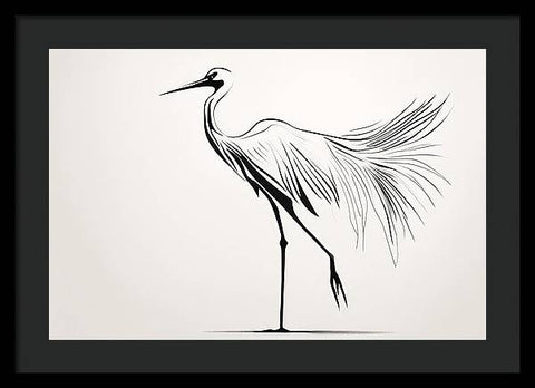 Bird Art 0030 - Framed Print