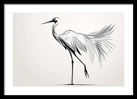 Bird Art 0030 - Framed Print