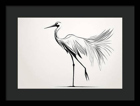 Bird Art 0030 - Framed Print