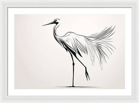 Bird Art 0030 - Framed Print