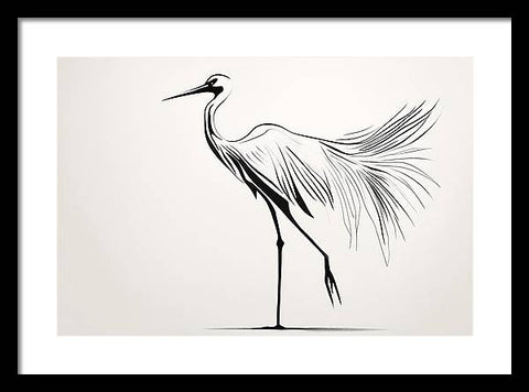 Bird Art 0030 - Framed Print