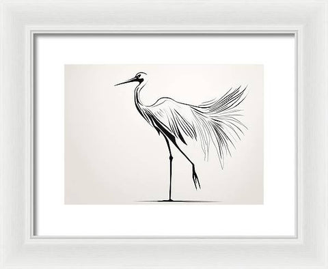 Bird Art 0030 - Framed Print