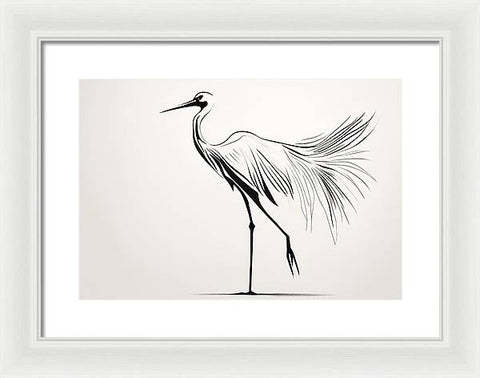 Bird Art 0030 - Framed Print