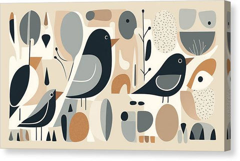 Bird Art 0032 - Canvas Print