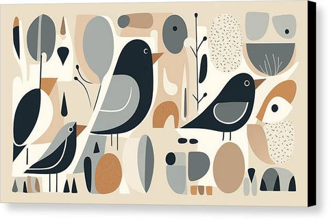 Bird Art 0032 - Canvas Print