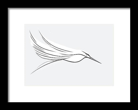 Bird Art 0033 - Framed Print