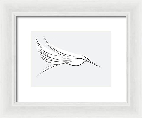 Bird Art 0033 - Framed Print