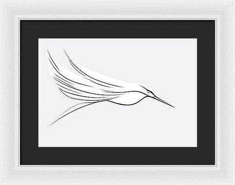 Bird Art 0033 - Framed Print