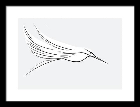 Bird Art 0033 - Framed Print