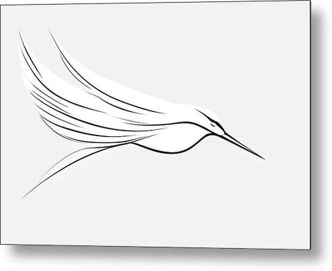 Bird Art 0033 - Metal Print