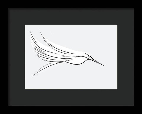 Bird Art 0033 - Framed Print