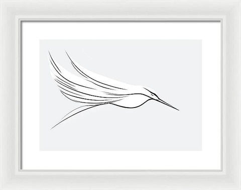 Bird Art 0033 - Framed Print