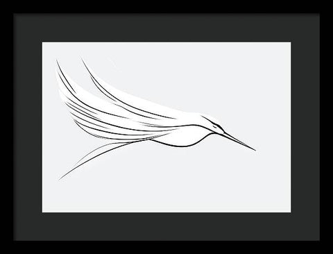 Bird Art 0033 - Framed Print