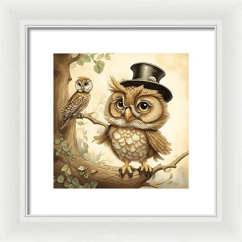 Bird Art 004 - Framed Print