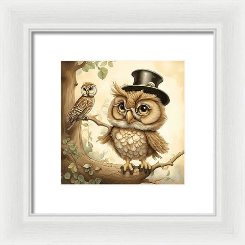 Bird Art 004 - Framed Print