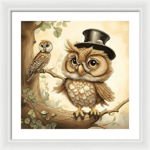 Bird Art 004 - Framed Print