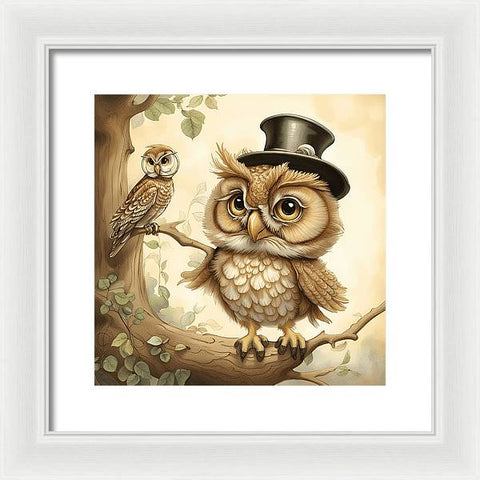 Bird Art 004 - Framed Print