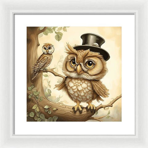 Bird Art 004 - Framed Print