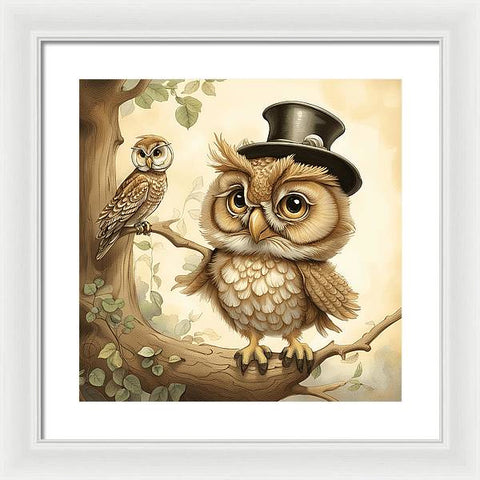 Bird Art 004 - Framed Print