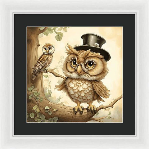 Bird Art 004 - Framed Print