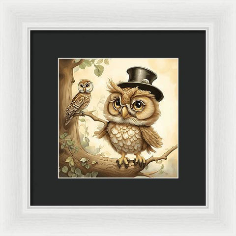 Bird Art 004 - Framed Print