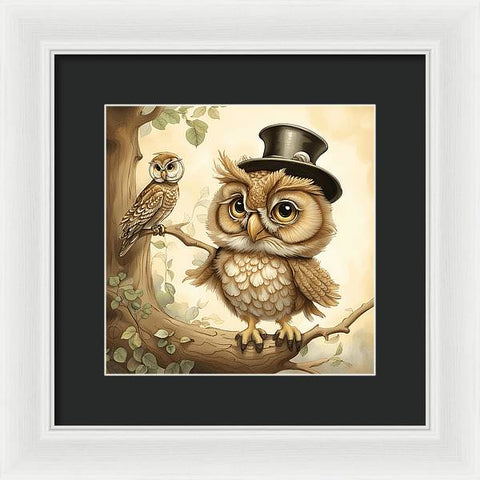 Bird Art 004 - Framed Print