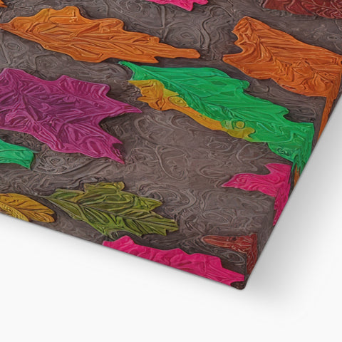 A comforter on a desk covered in many different colors of fabric with wood blocks