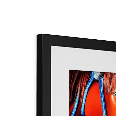 some photographs are in a picture frame on top of a flat panel on a black background