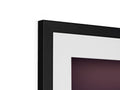 a close up of a flat screen television is on a picture frame