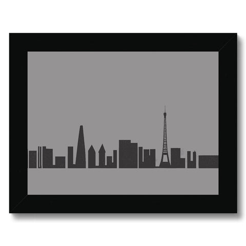 an image of London that depicts many buildings and the skyline.