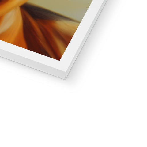 A white photo of a tablet with a close-up of a Polaroid picture.