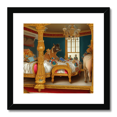 A carrousel set on the top of a bedroom wall with a photo sitting in