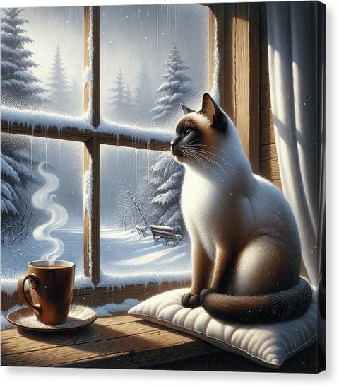 Cat Art 0001 - Canvas Print