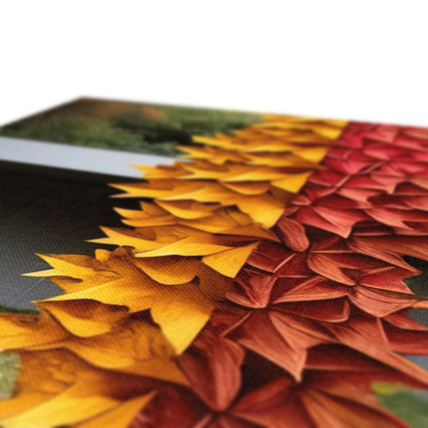 A stack of cards printed on paper printed in beautiful design with flower placement.
