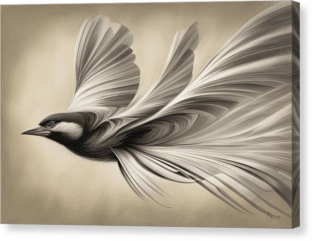 Mockingbird - printable bird art – Shiny Happy World