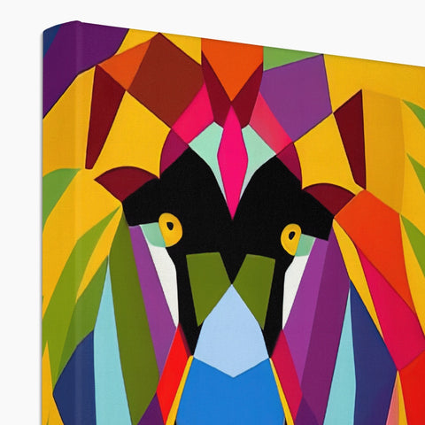 a book filled with colorful pages with artwork and animals in the side