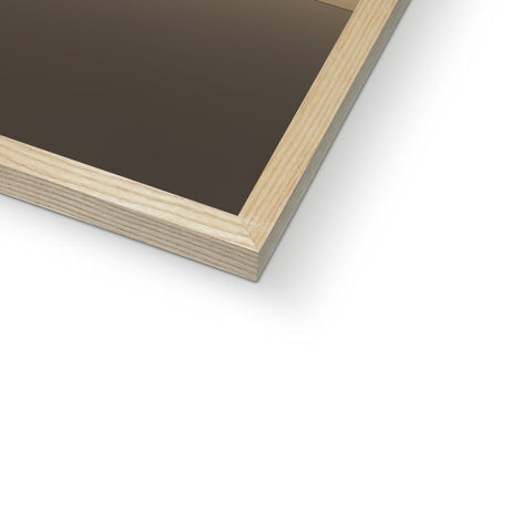 a white piece of wood and a glass picture frame on a picture frame top.