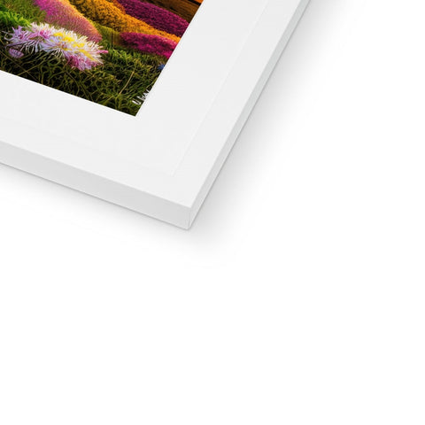 A softcover picture frame with two colors on it on a white background.