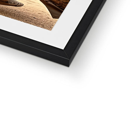 A photo of a large brown leafed photo at a picture frame.