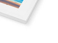 There is a photo of a white picture hanging back on an imac