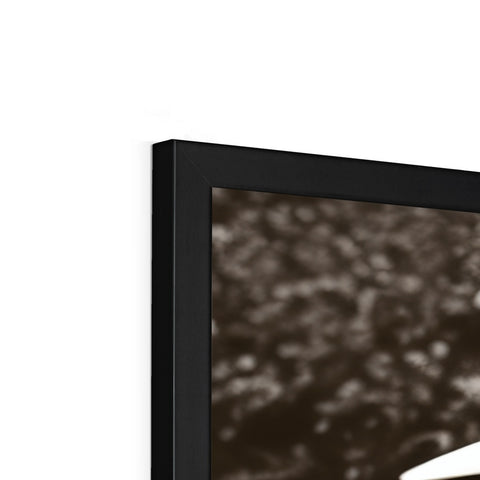 A picture frame with two televisions on it covered in a black and white background.