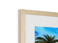 Wood framed photographs with paintings, prints and art on it by watercolor photography board.