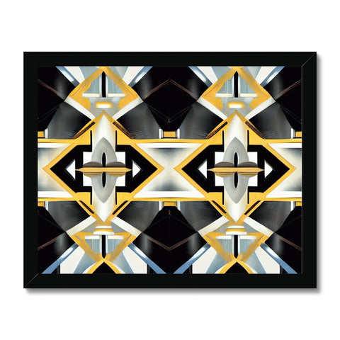 A piece of wall art is decorated to show off that this is a geometric design in