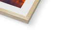 an image of a photo that is displayed in a frame with a softcover paper on