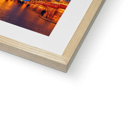 an image of a photo that is displayed in a frame with a softcover paper on