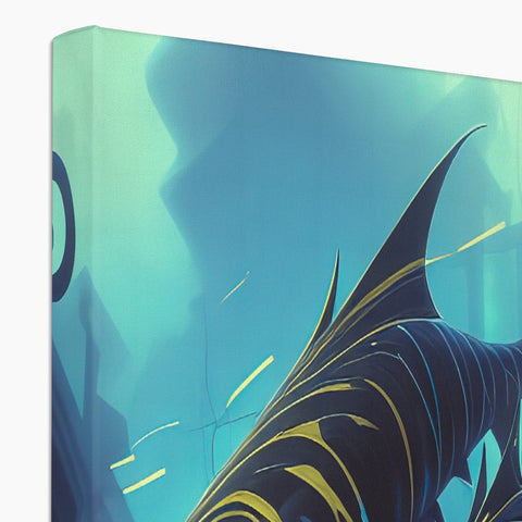 a large fish in a book sitting on top of a book cover.