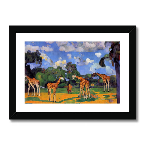 three giraffes at a field with trees and leaves