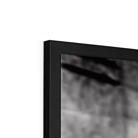 a TV with a black and white image showing two different types of images.